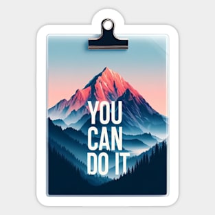 You can do it Sticker